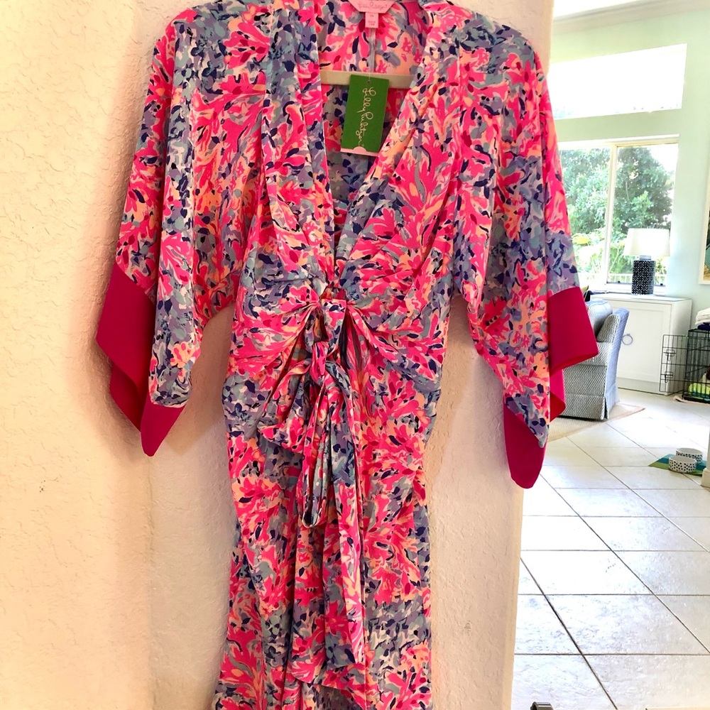 NWT Lilly Pulitzer Kimora Kimono Dress XS